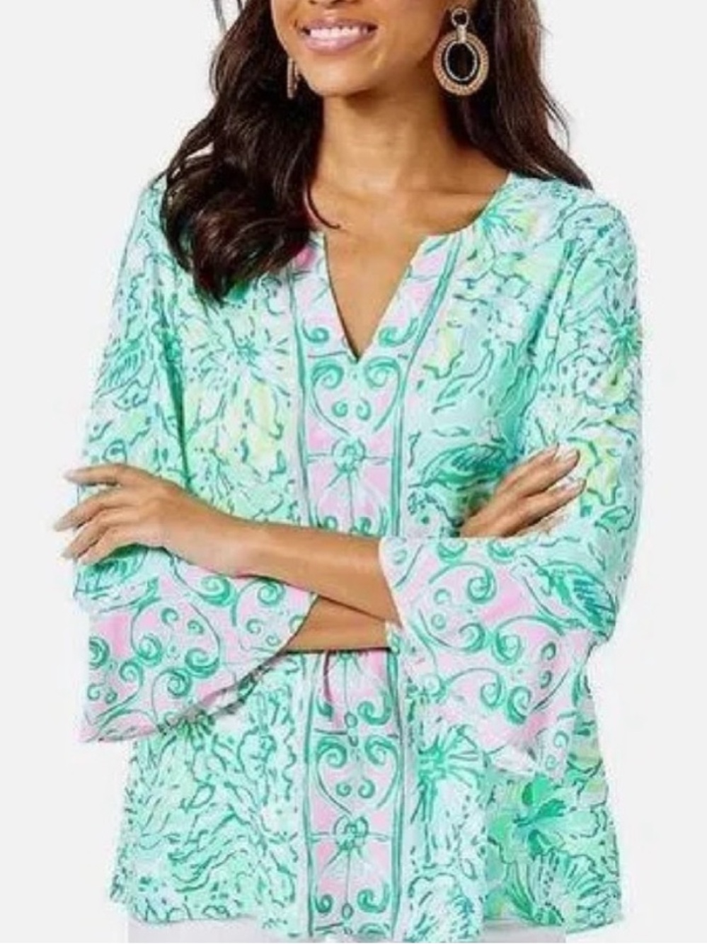 Lilly Pulitzer Printed Tunic Top